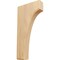 Ekena Millwork 1 3/4"W x 6"D x 12"H Clarksville Bracket, Red Oak BKTW02X06X12CVRO - alternate 1